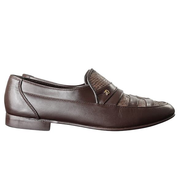 Men\'s D\'Italo By Globe Leather With Genuine Snake Skin - Size 8.5 main image 7